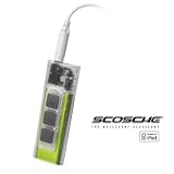 New Scosche tapSTICK Polycarbonate Case with Integrated Controls for iPod shuffle 3G 3rd Generation, 4Gb (Transparent Clear)