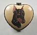 Doberman Dog Breed Trinket Box