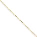 1.05mm, 14 Karat Gold, Cable Rope Chain - 24 inch title=