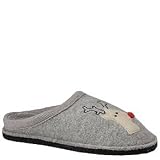 Haflinger Women's Rudolph Slipper - 39M Grey