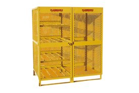 Cylinder Storage Manual 2 Door Combo Cabinet