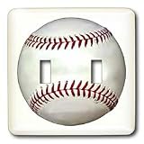 Kids Stuff - Baseball - Light Switch Covers - double toggle switch