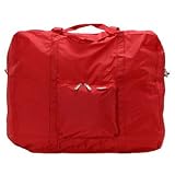 Baggallini Zip-Out Shopping Tote.Bagg - Large - Rip Stop Nylon - Red