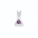 S/S Stellar White Amethyst Pend - GHSW130