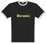 Ringer T-shirt old Borussia Groesse M