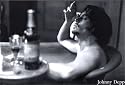 Johnny Depp (Bathtub) Poster Print, 35x24