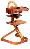Svan High Chair with Infant Kit in Cherry - Free Tray Cover and