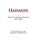 Harakiri: Webster's Timeline History, 1579 - 2007