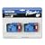 2-pack 1/2in Red On White Pt-6-25 150 170