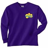 The Wiggles - Clothing - Jeff Long Sleeve Purple T-Shirt Size 8/10