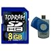 TOPRAM 8GB 8G SD SDHC Secure Digital Class 6 Memory Card with R5 Multi-function Card Reader - TRSD8GSDHCR5