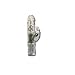 California Exotics Waterproof Jack Rabbit with Floating Beads, Clear