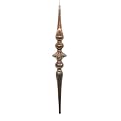 Glass Finial - Chocolate