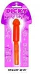 Bundle Combo Dicky Licky Penis Lollipop Orange and ID Millennium Silicone Based 2.5 OZ