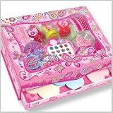 Pecoware Girls Made by Me CARD KIT ! Girl`s stickers and stationary, sequins, glitter pens, beads, sequins and more! Great for girls of all ages that love arts and crafts! Packaged in nice storage drawer case - so cute!