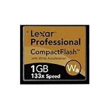 Lexar Professional with Write Acceleration Technology - Flash memory card - 1 GB - 133x - CompactFlash