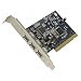 BLKF5U503V - Firewire 3-Port PCI Card for Desktop PC or Mac