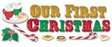 Boutique Title Wave Stickers: Our First Christmas