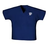 adidas Oklahoma City Thunder Navy Blue Primary Logo T-shirt