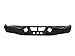 2007-2012 TOYOTA TUNDRA REAR BUMPER FACE BAR COATED BLACK W/O SENSOR HOLES