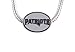 New England Patriots Charm Bead Fits Pandora Style Bracelets Like Pandora, Chamilia, Biagi, Zable, Troll