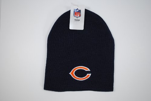 Chicago Bears Navy Blue Knit Beanie Winter Hat Cap