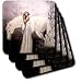 Mythical - Girl with Unicorn - Coasters