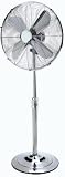 Living Accents Retro Metal Pedestal Fan 16" 3 Speed