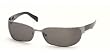 PRADA SPR53F 5AV-1A1 SHINY GUN METAL SUNGLASSES