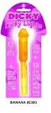 Bundle Combo Dicky Licky Penis Lollipop Banana and ID Millennium Silicone Based 2.5 OZ