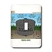 Rich Diesslins Funny KNOTS Scouting Cartoons - A Nod to the Next 100 Years of Boy Scouting, Paul Bunyan and Cooking - Light Switch Covers - single toggle switch