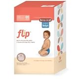bumGenius Flip Daypack with Stay Dry Inserts - Boy