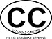 CARLSBAD CAVERNS Oval Bumper Sticker