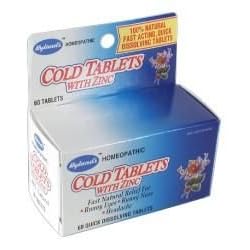 Cold Tablets With Zinc (60 tablets) Hylands by 