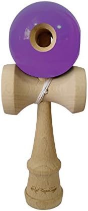 5-Hole Beech Wood Kendama Toy, Purple