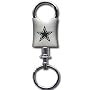 Dallas Cowboys Laser Etched Etched Valet Keychain