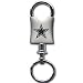 Dallas Cowboys Laser Etched Valet Keychain
