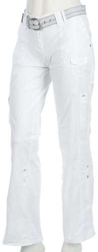 TOM TAILOR 60154330970 Damen Hosen/ Lang, Gr. 36/ 32, Wei&szlig; (white 2000) Preisvergleich