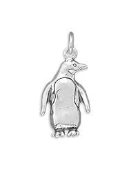 Sterling Silver Penguin Charm