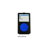 PDO Aluminum V2 case for 80GB iPod Classic (Black with blue clickwheel)