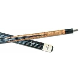 Buy Meucci 9715BD Ebony Points with Pearlized Inlays Pool Cue Stick With Black Dot Shaft