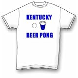 Kentucky Beer Pong T-Shirt Standard Cotton