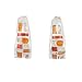 Southwestern Style Native American Hand Crafted Spiny Oyster Inlay and Sterling Silver Huggie Hoop Earrings, #7715