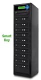 BestDuplicator DVD Duplicator Copypal Series - Standalone 1 to 10 Target Built-in 24X High Speed Sata DVD Copier with 5 Button Smart Key Duplicator Tower