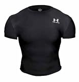 UNDER ARMOUR Heat Gear Full Tee , XXL, WHITE