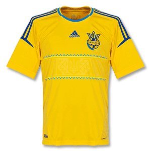 Ukraine Home Football Shirt 2012-13