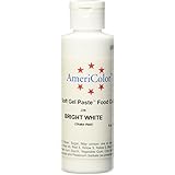 Americolor Soft Gel Paste Food Color, 6-Ounce, Bright White