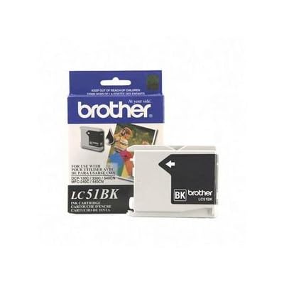 Brother LC51BK Black Ink Cartridges For Brother DCP-130C,MFC Printers thumbnail