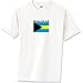 Bahamas Flag 3 T-Shirt Standard Cotton