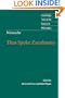 Nietzsche: Thus Spoke Zarathustra (Cambridge Texts in the History of Philosophy)